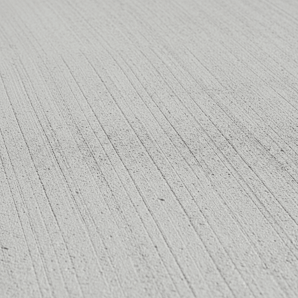 Broom finish concrete driveway in Maryland by Atlantic Construction